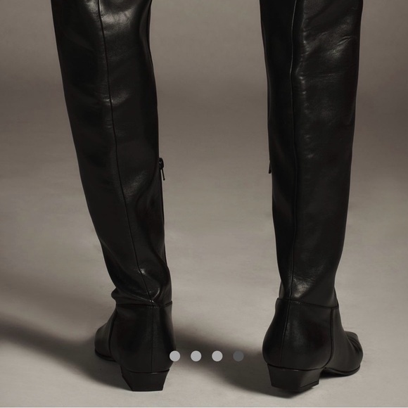 Jeffrey Campbell Over the Knee Ichab Leather Boots NEW 9
